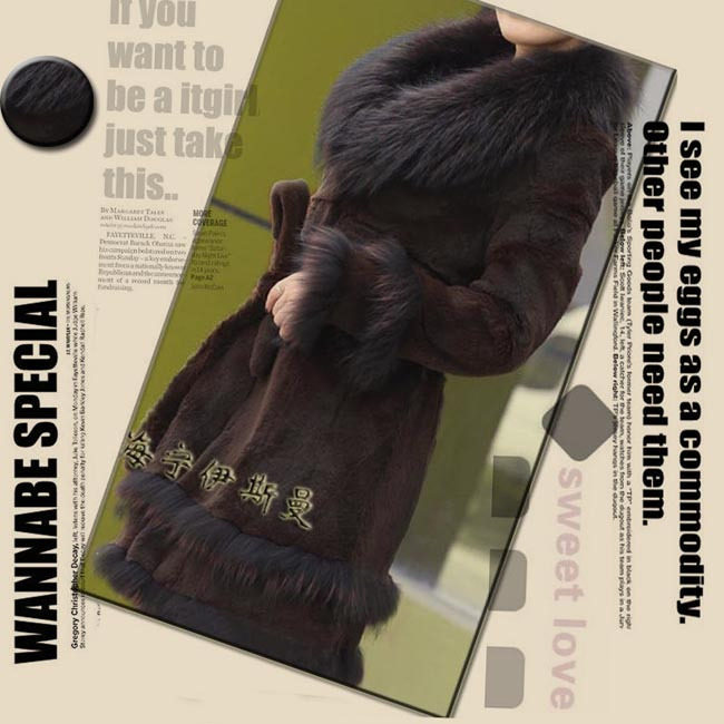 皮草,皮草背心<em>马甲</em>09新款日单貉子毛皮草针织