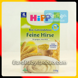  5月特惠德国 hipp 喜宝无奶粟米 小米米粉 免敏 4M+ 250g 2830 23
