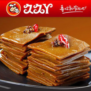  久久丫 甜辣薄豆干 豆腐干零食下酒菜260g（真空独立小包装）