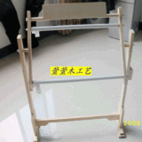 中号十字绣架立式/木绣架可调节/十字绣绣架台式/绣架