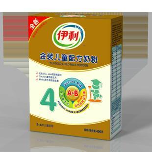  新货到店 伊利金装4段幼儿配方400克盒装 年1月产