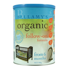 澳洲贝拉米Bellamys有机奶粉2段 澳大利亚原装进口奶粉二段 包邮