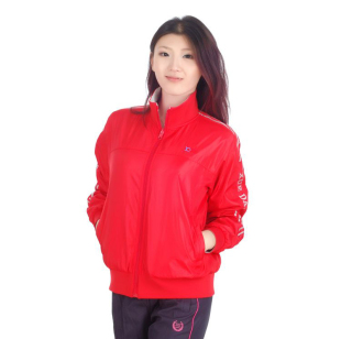 新款 <em>女运动服</em>立领休闲中老年人<em>运动服</em> 双面运