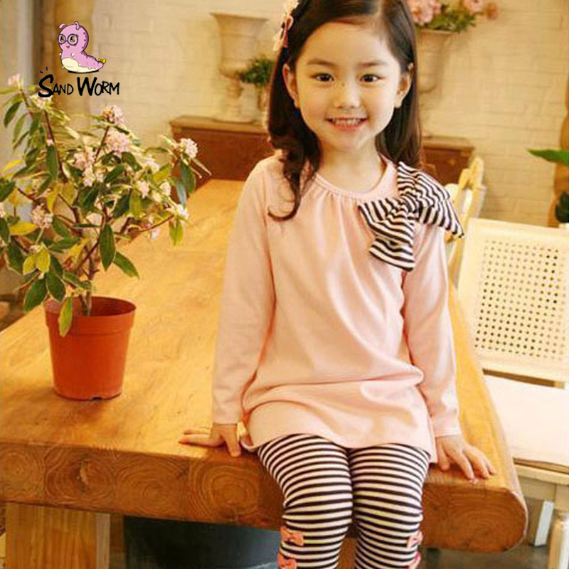 韩版条纹蝴蝶结...