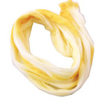 家居饰品 丝网花材*双色丝网浅黄加白