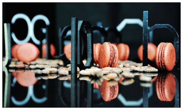 【嘎豆喀豆】手工OPERA现代至纯马卡龙Macaron 巧克力樱桃 G C