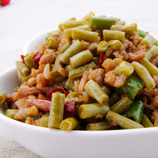  农家私房菜 泡豇豆炒肉末酸豆角 酸豇豆肉臊子 正宗四川泡菜150克
