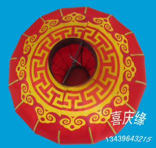  -大红灯笼 工艺灯笼 喜庆灯笼 铁口灯笼*