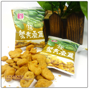  甘源 蟹黄蚕豆 团购50包全国包邮0.36元/小包 豆片豆瓣青豆零食