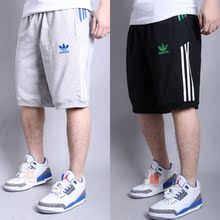 adidas阿迪达斯三叶草纯棉男士篮球裤运动休闲短裤 男 短裤