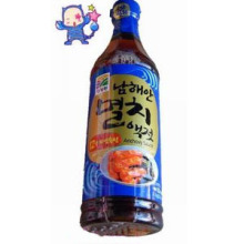 韩国泡菜辣白菜专用 韩国调味品清静园鱼露 500ml
