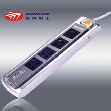 先锋SF-R04U2Z 电源插座插线板多用插排接线板 转换器特价包邮