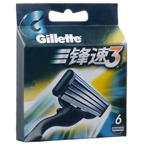 Gillette 吉列锋速3 刀片（6片装）