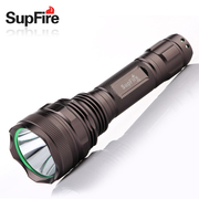 SupFire F9 強光手電筒 美國CREE L2 正品騎行家用遠(yuǎn)射套裝