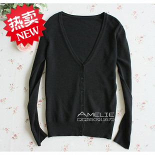 10���¿� �＾ Ůװ vero moda ��Ʒ ����V����֯�� ��ɫ���� Ů