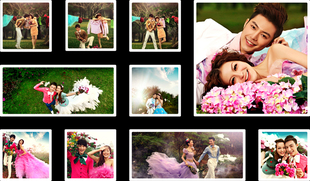 大韩水晶-十全十美<em>照片墙</em>!震撼出击高端影楼W