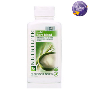  安利纽崔莱膳食纤维果蔬片 多种纤维素 60粒改善便秘 销马来