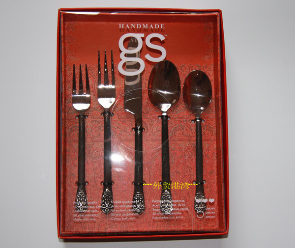 Canada GS Hand-made Cutlery Set Cutlery Set Five-piece dressin the Tableware , Tableware , Western cutlery set category - from Buy2taobao.com to provide professional Taobao agent buy service