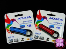 原装正品 威刚ADATA S107 16GB USB3.0高速u盘 防摔防水 两皇冠
