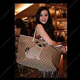 █冲皇冠 巨酷名品 GUCCI 古奇212373 巴哥犬范冰冰单肩包女包