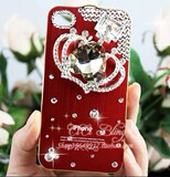 独家定制  iphone4 4s奢华<span class=H>皇冠</span> 苹果4水钻<span class=H>手机</span>壳 <span class=H>手机</span>套 保护套