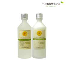 The Face Shop金盏花水乳护肤套装: 爽肤水乳液 防敏感 专柜正品