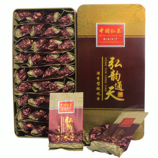  茶叶 铁观音浓香型 特级安溪铁观音 礼盒 中闽弘泰  弘韵通天