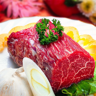  进口安格斯原味顶级菲力牛排/牛肉 210克左右 配酱包黄油2厘米厚