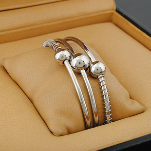  全新日韩版钛钢材质中性款手镯 手环永不褪色首饰饰品