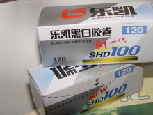 行货 乐凯100&deg; 120黑白胶卷 乐凯100度 120胶卷 乐凯100 120胶片