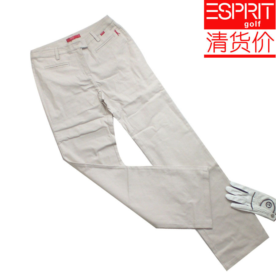 <span class=H>es</span><span class=H>pr</span><span class=H>it</span>专柜正品女裤 golf女装高尔夫女裤 全棉直筒休闲裤 女长裤