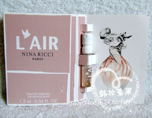 2011 Nueva Nina Ricci LAIR Hong mujeres EDP perfume de 1,2 ml del tubo con boquilla