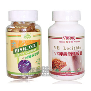  特价荣格/荣生堂深海鱼油+VE卵磷脂/特价组合/馈赠长辈