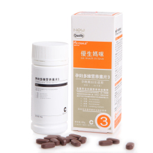 美敦力加-优生妈咪 孕妇叶酸多维营养素片3孕晚期 加核桃油组合
