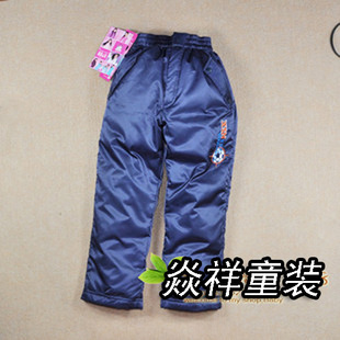  反季特卖一休男童羽绒裤 男童棉裤 长裤 儿童羽绒裤 羽绒裤 包邮