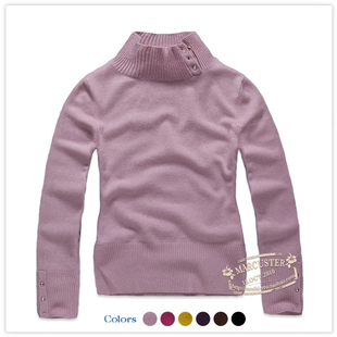TAOSHI 2011 new winter clothing women's solid color half-high neck sweater TSWM04B10 1.07-50 percent