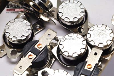 电饭锅/消毒柜/饮水机电热壶KSD301突跳式温控器开关 130度(10只)