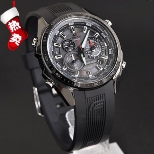  CASIO卡西欧赛车光能表极速表EQS-500C-1A1 500DB-1A1 1A2