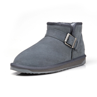  情侣雪地靴男女低筒包邮新款防水真皮 koolaburra冬季鞋子