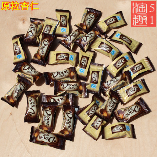 591结婚网-德芙原粒杏仁巧克力500g-德芙巧克力散装喜糖批发
