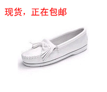 买家秀/呛口小辣椒明星款Minnetonka小白鞋纯牛皮流苏百搭平底鞋
