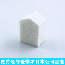 秒杀日本植村秀五角海绵粉扑化妆棉泡沫隔离最佳拍档 袋装拆卖1块