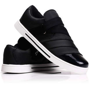  春款新品韩版魔术贴百搭男士板鞋男鞋子流行休闲鞋