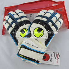 перчатки вратаря 正品优斯宝uhlsport 次顶级足球守门员龙门手套（带护指）100033 100033001