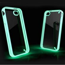 台湾 AproLink 苹果 iphone 4 4S 夜光 手机套手机壳 双料三层