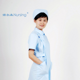 诺尔森兰色护士服NS-04A2 短袖夏装医用护士服装