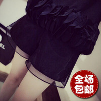 韩版孕妇裤欧根纱孕妇<em>托腹</em>裤孕妇<em>短裤</em>孕妇夏装