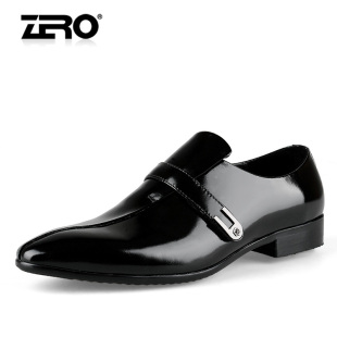 ZERO零度 正装商务 高档 头层牛皮 时尚潮流男鞋 手工皮鞋92097