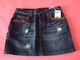 香港2% 女装 08新品 牛仔短裙