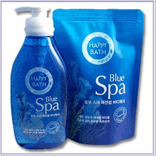 ������HAPPY BATH��ɫ������ȪSPA��ԡ¶500G+250G �в�ˮ����